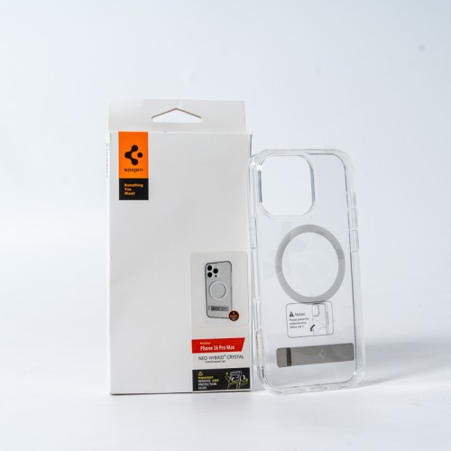 Чохол Spigen AAA Magnetic Clear Stand for Apple iPhone 11 Pro Max Transparent