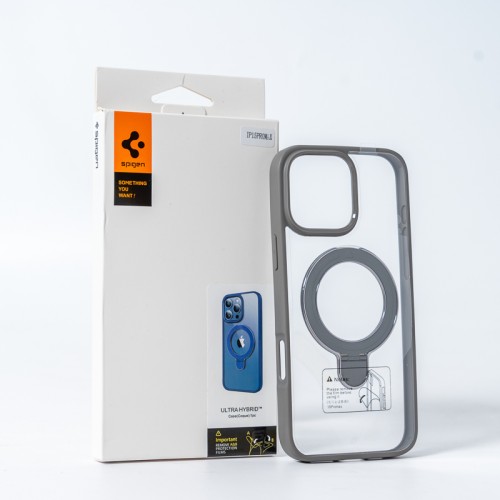Чохол для смартфона Spigen AAA Magnetic Ring for Apple iPhone 13 Pro Max Grey
