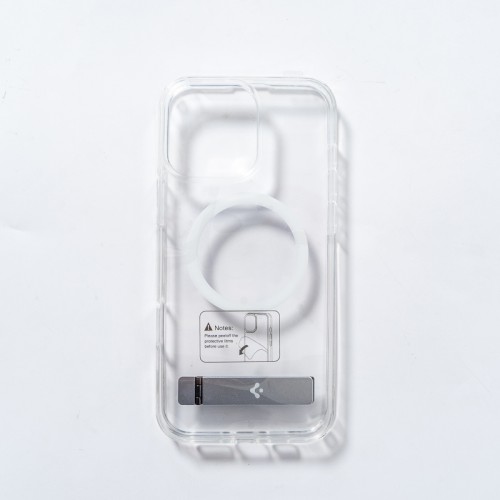 Чохол Spigen AAA Magnetic Clear Stand for Apple iPhone 16 Transparent