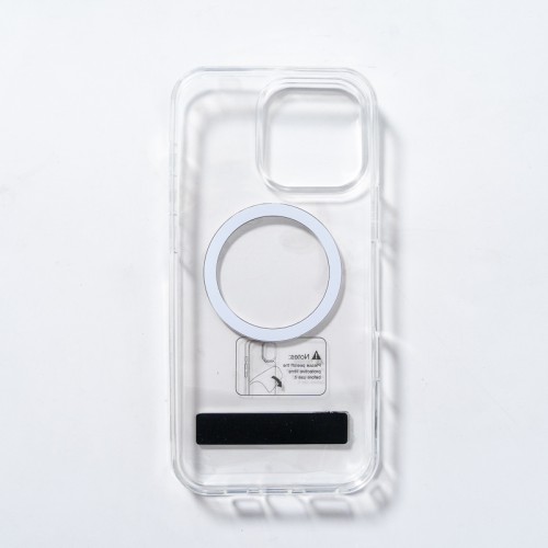 Чохол Spigen AAA Magnetic Clear Stand for Apple iPhone 16 Transparent