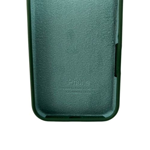 Чохол для смартфона Silicone Full Case AA Camera Protect for Apple iPhone 16 40,Atrovirens