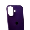 Чохол для смартфона Silicone Full Case AA Open Cam for Apple iPhone 16 59,Berry Purple