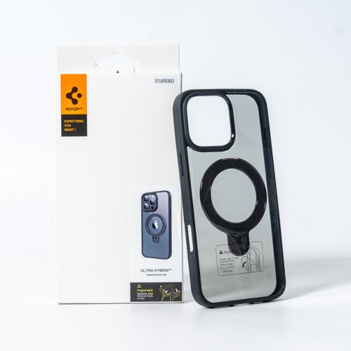 Чохол для смартфона Spigen AAA Magnetic Ring for Apple iPhone 16 All Black