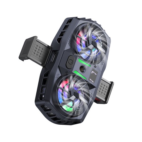 Кулер для мобільного GM36 Mustango mobile phone dual cooler Black