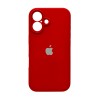 Чохол для смартфона Silicone Full Case AA Camera Protect for Apple iPhone 16 21,Rose Red