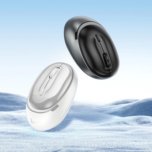Маніпулятор миша HOCO GM34 Nuevo dual-mode business wireless mouse Black Metal Gray
