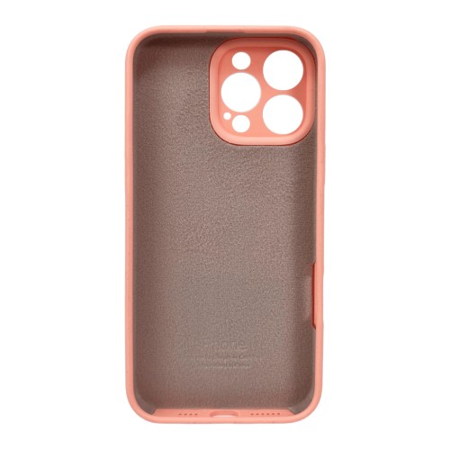 Чохол для смартфона Silicone Full Case AA Camera Protect for Apple iPhone 16 Pro 37,Grapefruit