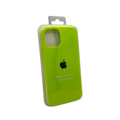 Чохол для смартфона Silicone Full Case AA Open Cam for Apple iPhone 12 24,Shiny Green