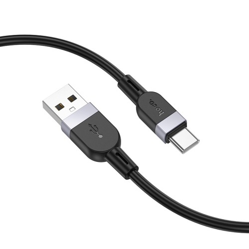 Кабель HOCO X109 Energy silicone charging data cable Type-C (L=1M) Black