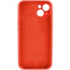 Чохол для смартфона Silicone Full Case AA Camera Protect for Apple iPhone 15 11,Red