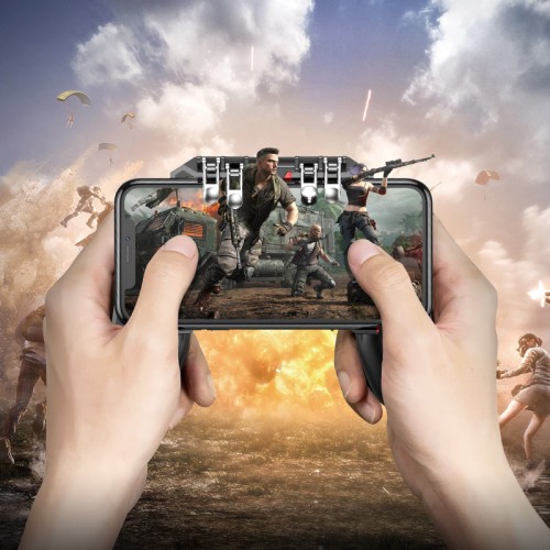 Ігровий контролер для мобільного HOCO GM7 Eagle six finger game controller Black