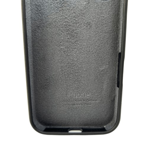 Чохол для смартфона Silicone Full Case AA Camera Protect for Apple iPhone 16 14,Black