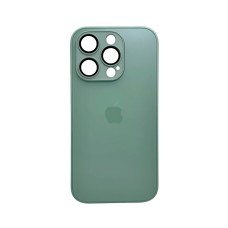 Чохол для смартфона AG Glass Matt Frame Color Logo for Apple iPhone 15 Pro Light Green