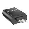 Адаптер HOCO UA17 iP Male to USB female USB2.0 adapter Black