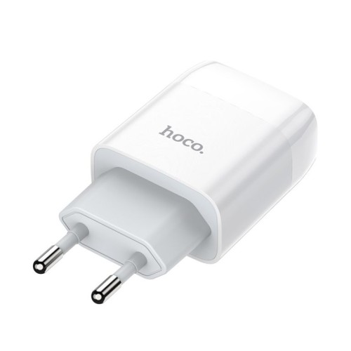 Мережевий зарядний пристрій HOCO C72A Glorious single port charger 10.5W White