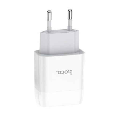 Мережевий зарядний пристрій HOCO C72A Glorious single port charger 10.5W White