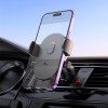 Автотримач для телефона HOCO H18 Mighty one-button car holder(air outlet) Black