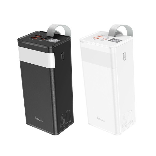 Зовнішній акумулятор HOCO J86 Powermaster 22.5W fully compatible power bank(40000mAh) Black