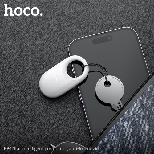 Трекер HOCO E94 Star intelligent positioning anti-lost device Pearl White