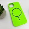 Чохол для смартфона Cosmic Silicone Case Magnetic for Apple iPhone 14 53,Shiny Green