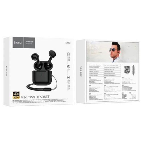 Бездротові навушники TWS HOCO EW53 Black
