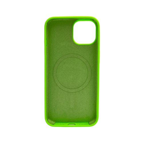 Чохол для смартфона Cosmic Silicone Case Magnetic for Apple iPhone 15 53,Shiny Green