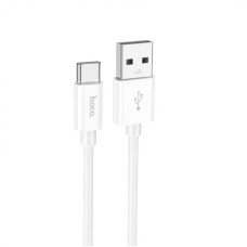 Кабель HOCO X87 Magic silicone charging data cable for Type-C White