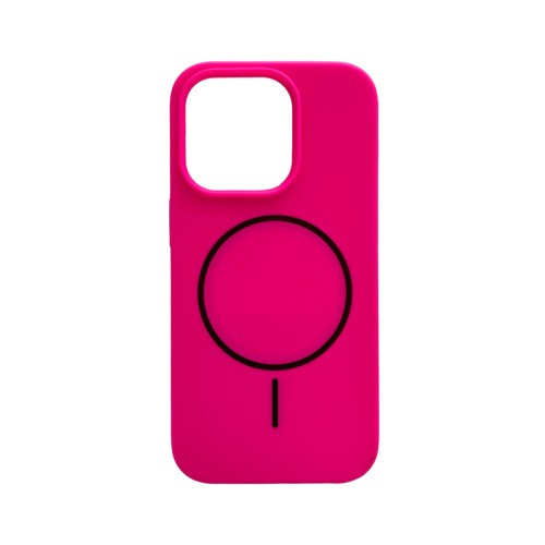Чохол для смартфона Cosmic Silicone Case Magnetic for Apple iPhone 15 Pro Max 52,Shiny Pink