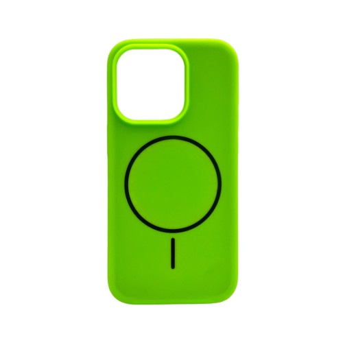 Чохол для смартфона Cosmic Silicone Case Magnetic for Apple iPhone 15 Pro Max 53,Shiny Green