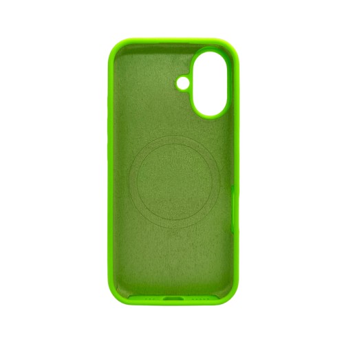 Чохол для смартфона Cosmic Silicone Case Magnetic for Apple iPhone 16 53,Shiny Green