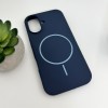 Чохол для смартфона Cosmic Silicone Case Magnetic for Apple iPhone 16 8,Dark Blue