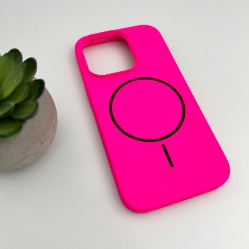 Чохол для смартфона Cosmic Silicone Case Magnetic for Apple iPhone 16 Pro Max 52,Shiny Pink