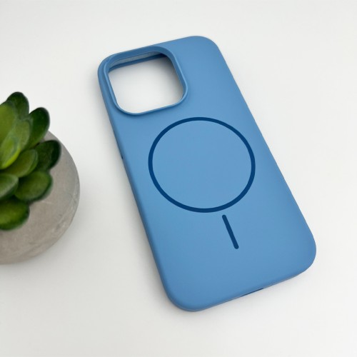 Чохол для смартфона Cosmic Silicone Case Magnetic for Apple iPhone 16 Pro Max 24,Azure