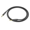 Аудiокабель HOCO UPA19 3.5mm male to 3.5mm male, nylon braid, 1m, Black