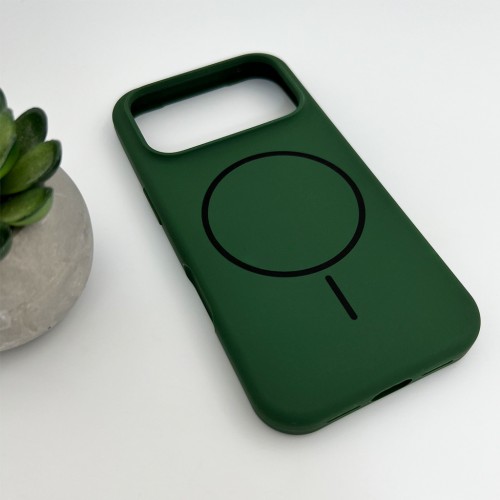 Чохол для смартфона Cosmic Silicone Case Magnetic for Apple iPhone 17 Pro 54,Atrovirens