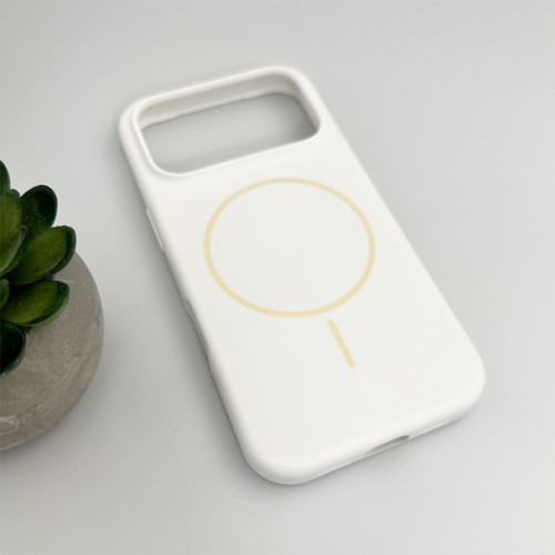 Чохол для смартфона Cosmic Silicone Case Magnetic for Apple iPhone 17 Pro Max 9,White