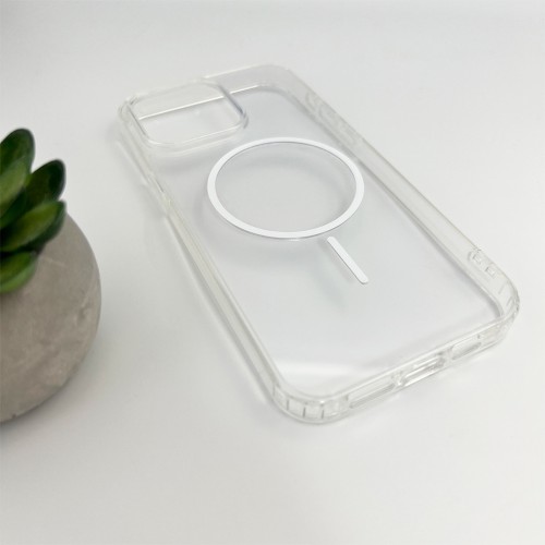 Чохол Cosmic Acrylic Thin Magnetic for Apple iPhone 15 Pro Max White