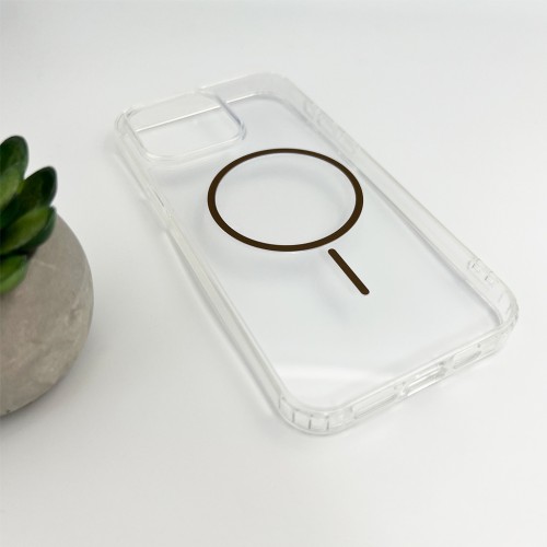 Чохол Cosmic Acrylic Thin Magnetic for Apple iPhone 15 Pro Max Gold