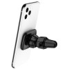 Автотримач для телефона HOCO CA65 Sagittarius series air outlet magnetic car holder Black