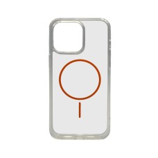 Чохол Cosmic Acrylic Thin Magnetic for Apple iPhone 16 Pro Orange