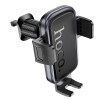 Автотримач для телефона HOCO H78 Vista push-type car holder (air outlet) Black Metal Gray