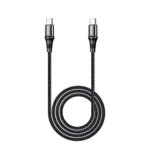 Кабель HOCO X50 Type-C to Type-C Exquisito 100W charging data cable(L=2M) Black