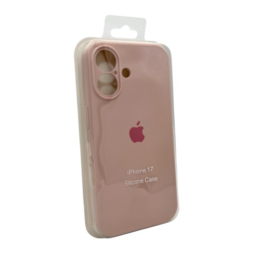 Чохол для смартфона Silicone Full Case AA Camera Protect for Apple iPhone 17 15,Pink Sand