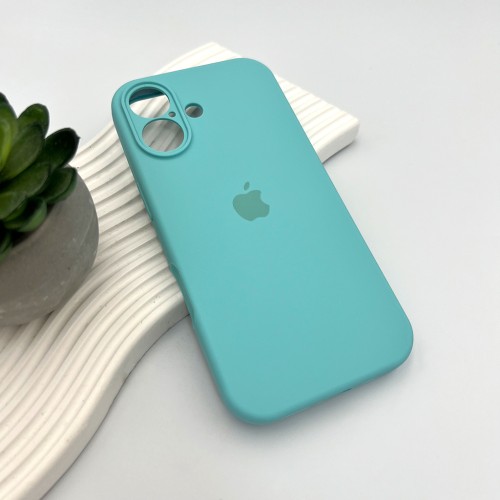 Чохол для смартфона Silicone Full Case AA Camera Protect for Apple iPhone 17 17,Sea Blue