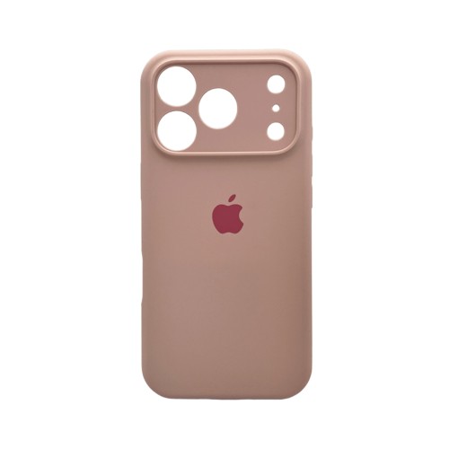 Чохол для смартфона Silicone Full Case AA Camera Protect for Apple iPhone 17 Pro 15,Pink Sand
