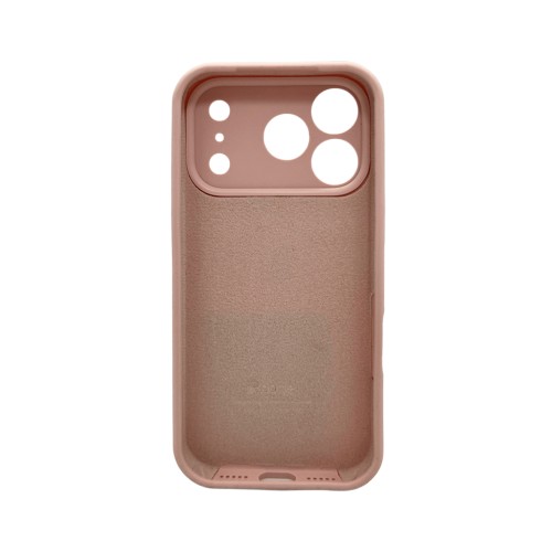Чохол для смартфона Silicone Full Case AA Camera Protect for Apple iPhone 17 Pro 15,Pink Sand