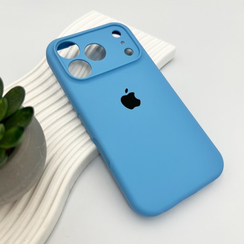 Чохол для смартфона Silicone Full Case AA Camera Protect for Apple iPhone 17 Pro Max 49,Cornflower