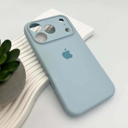Чохол для смартфона Silicone Full Case AA Camera Protect for Apple iPhone 17 Pro Max 53,Sierra Blue