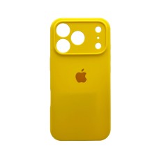 Чохол для смартфона Silicone Full Case AA Camera Protect for Apple iPhone 17 Pro Max 56,Sunny Yellow