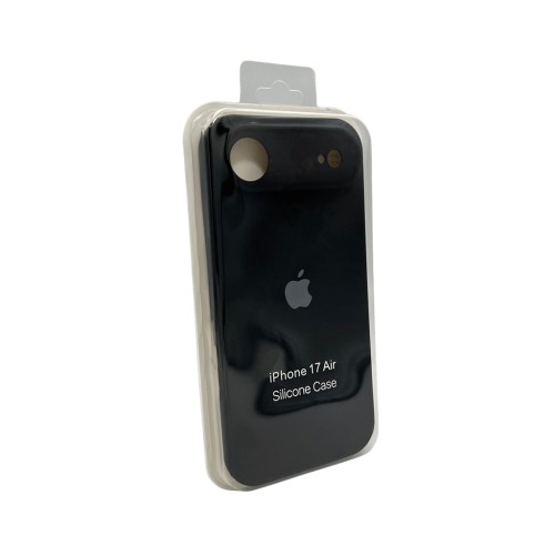 Чохол для смартфона Silicone Full Case AA Camera Protect for Apple iPhone 17 Air 14,Black